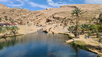 Wadi Bani Khalid - Crossing Oman