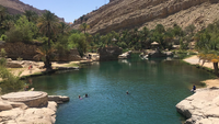 Wadi Bani Khalid - Crossing Oman