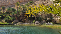 Wadi Bani Khalid - Crossing Oman