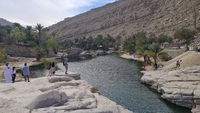 Wadi Bani Khalid - Crossing Oman